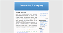 Desktop Screenshot of blog.tobby.eu